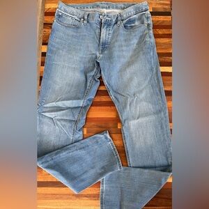 Banana Republic Blue Slim Jeans Traveler Classic Everyday Style 32x32